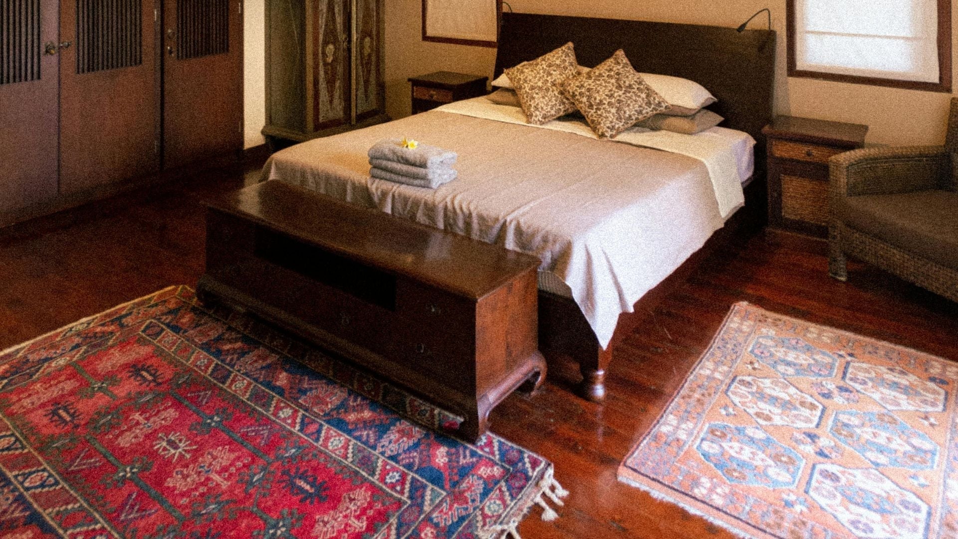 Welk vloerkleed in slaapkamer?