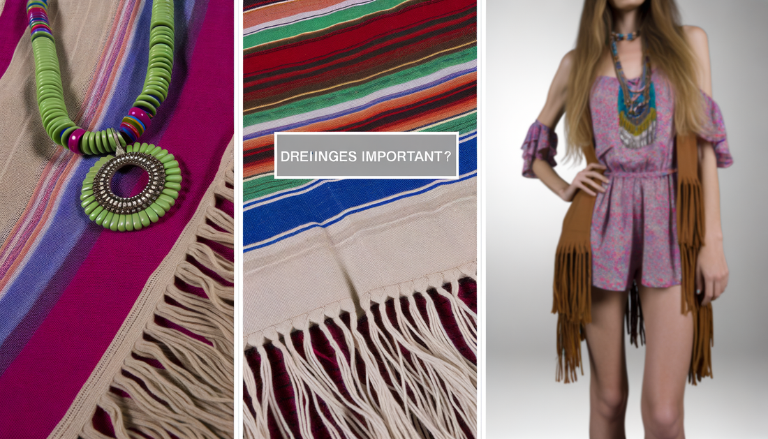 Zijn franjes belangrijk bij een boho kleed?