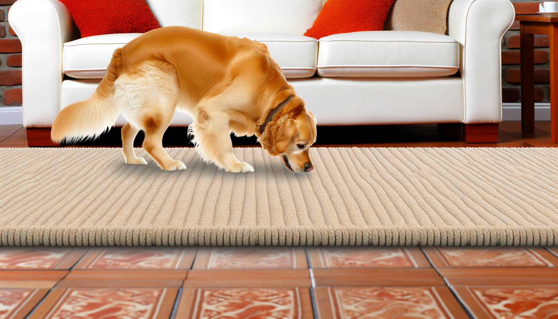 Is een hoogpolig kleed geschikt voor honden?