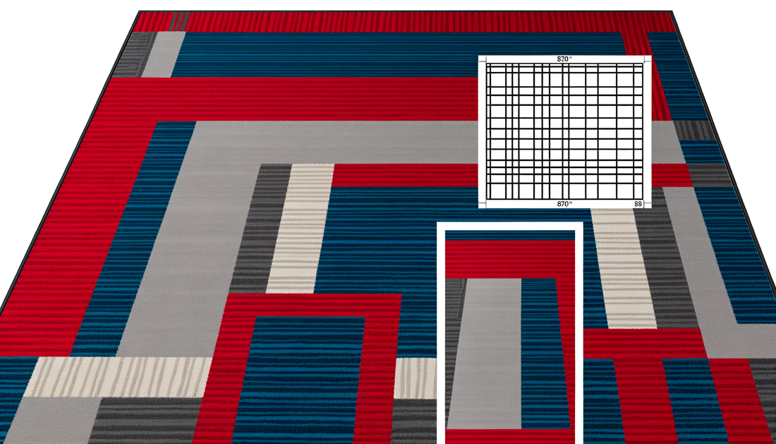 Wat kenmerkt een modern vloerkleed design?