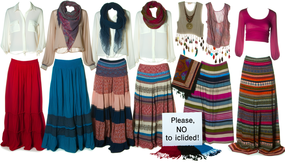 Kun je bohemian kleden over elkaar leggen (layering)?