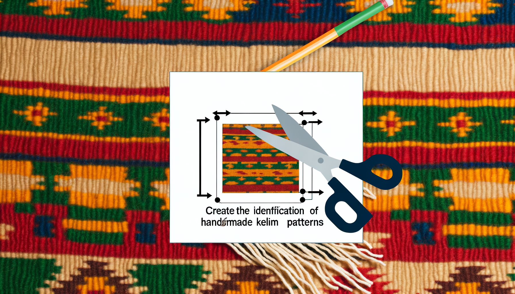 Hoe herken je handgemaakte Kelim patronen?