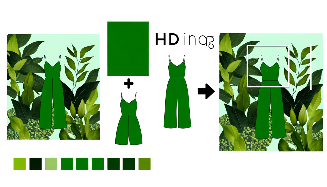 Hoe combineer je een groen kleed met planten?