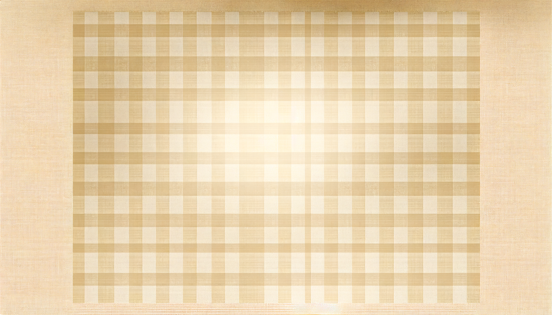 Hoe houd je een beige ruitjeskleed schoon?