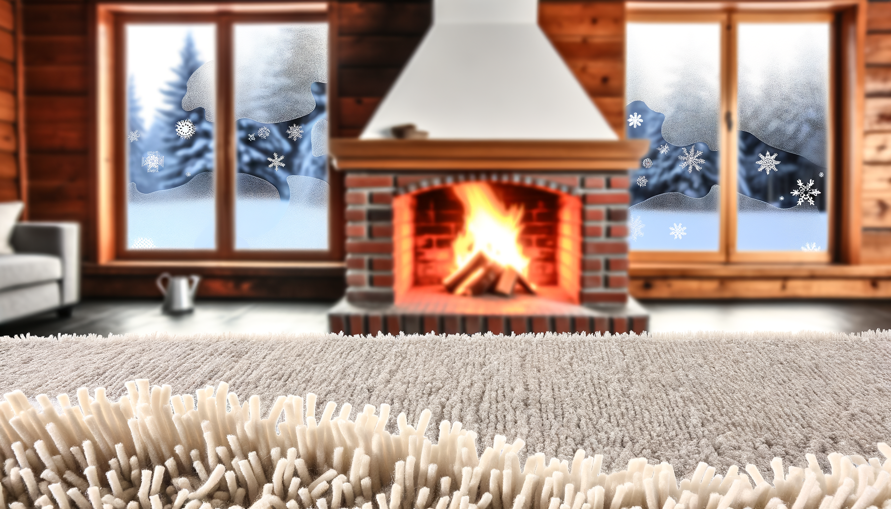 Is een hoogpolig kleed warm genoeg voor de winter?