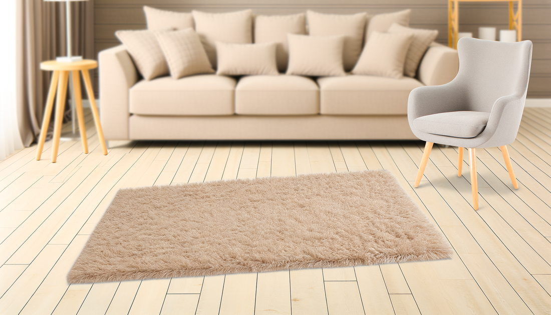 Waarom kiezen voor een beige shaggy kleed?