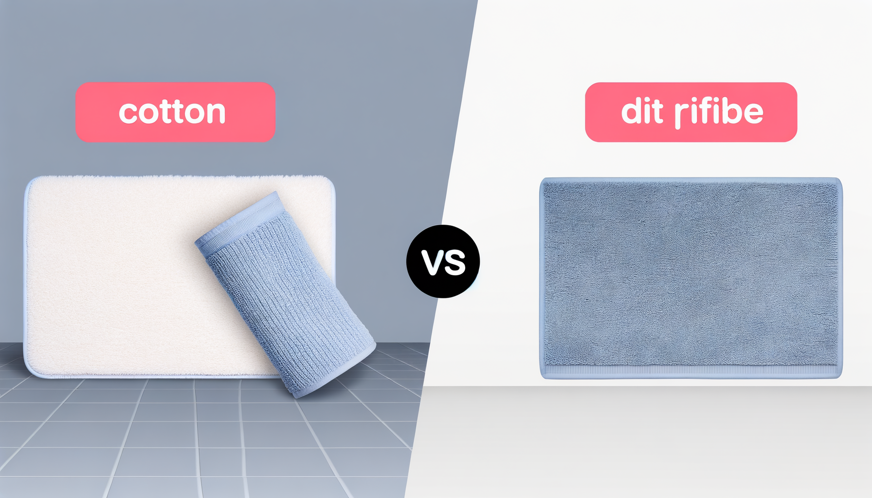 Is een katoenen badmat beter dan microvezel?