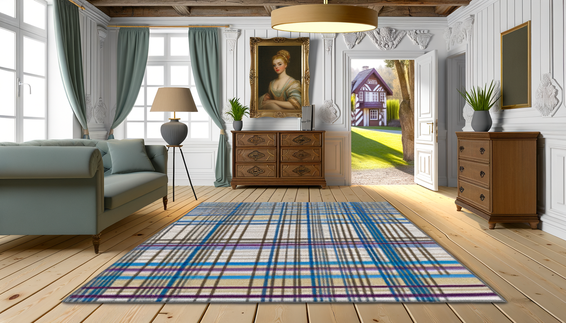 Past een modern kleed in een klassiek huis?