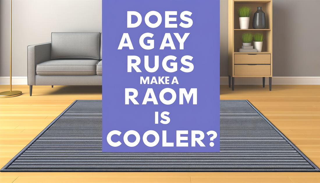 Maakt een grijs vloerkleed een kamer koeler?