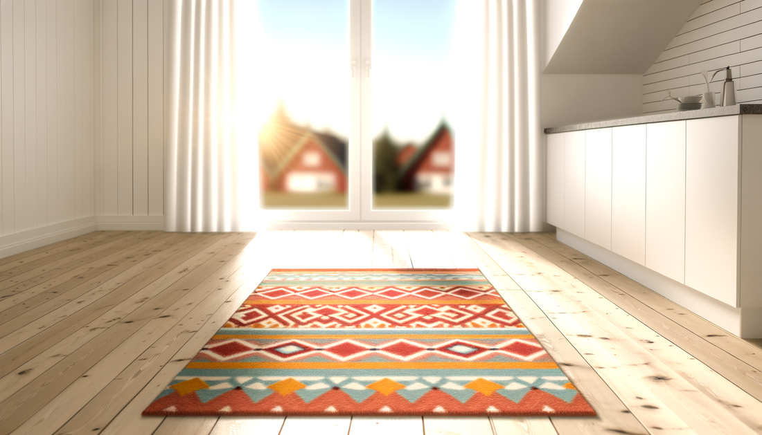 Past een scandinavisch kleed bij een licht huis?