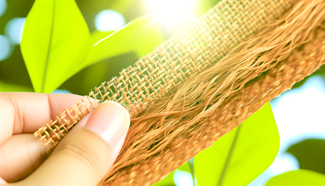 Verkleurt jute snel in direct zonlicht?