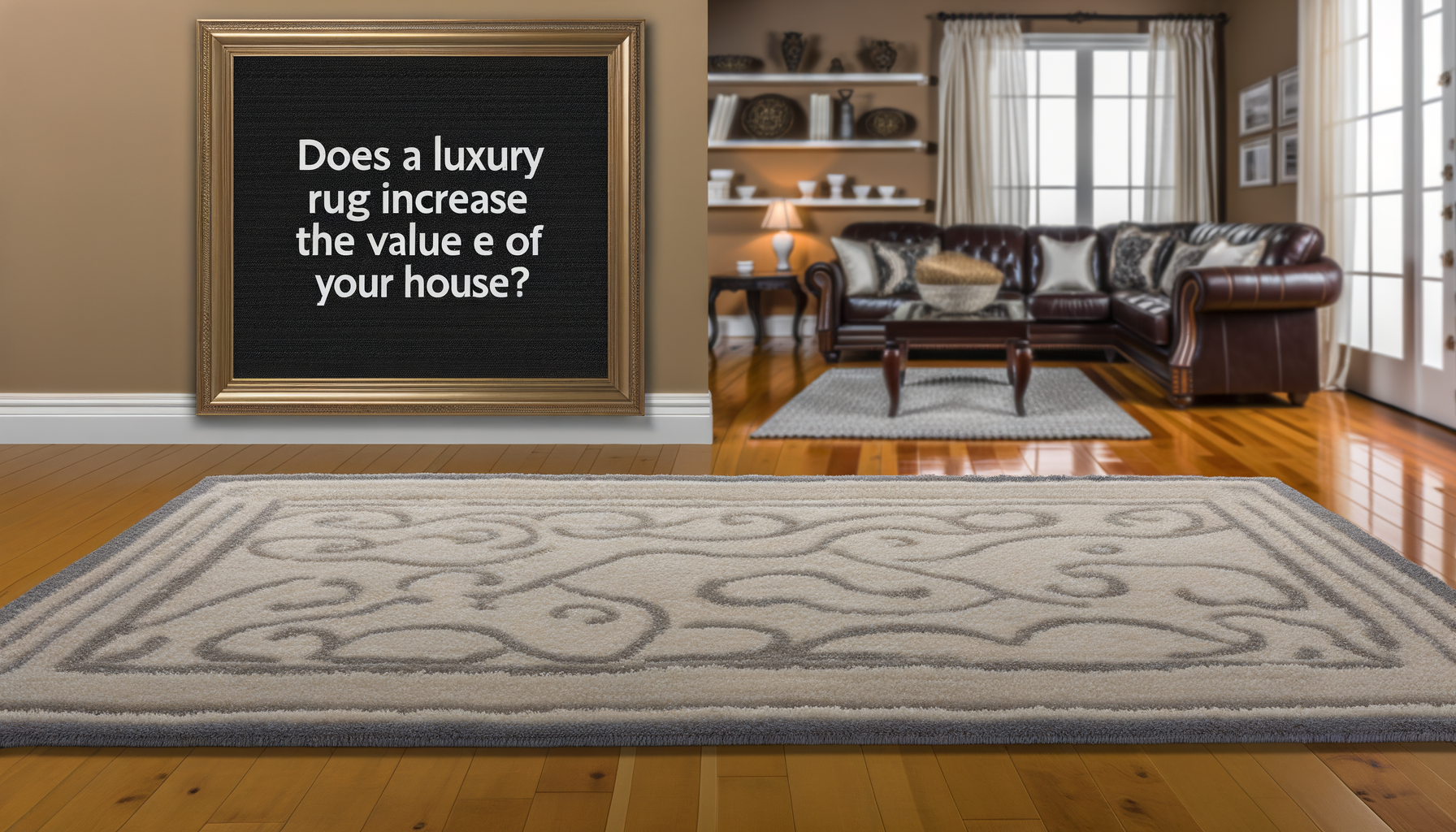 Geeft een luxe kleed meer waarde aan je woning?