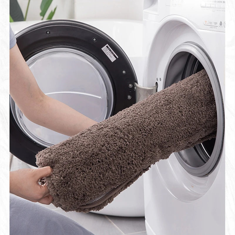 Mircrofiber Bath Mat Super Absorbent Bathroom Carpets Rugs Bathtub Floor Mat Doormat For Shower Room Toilet Bathroom