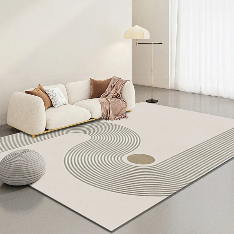 Scandinavisch Vloerkleed Beige - Khaki / 40X60CM