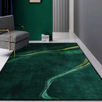 Groene Vloerkleed - Flannel-9 / 6.5x13.1ft(200x400cm