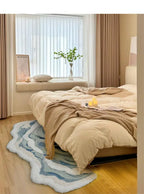 Organische Kleed - SKY BLUE / 80x180cm / CHINA