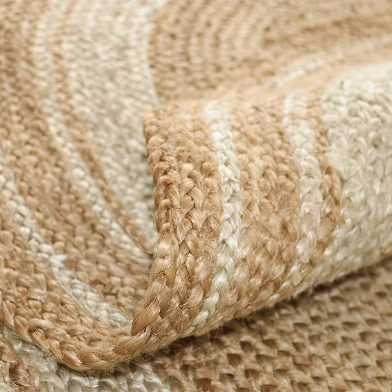 Ronde Jute Vloerkleed