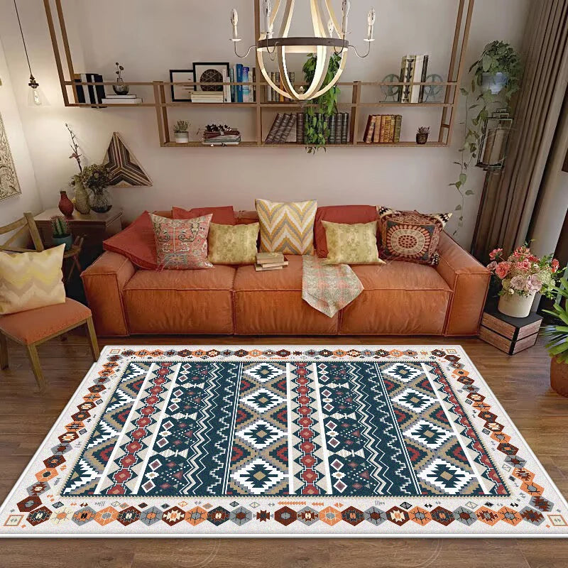 Bohemian Style Vloerkleed - BS-106-Flannel-9 / 3.2x5.2ft(100x160cm)