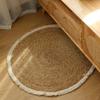 Rond Vloerkleed Jute - Beige / 800MMx800MM