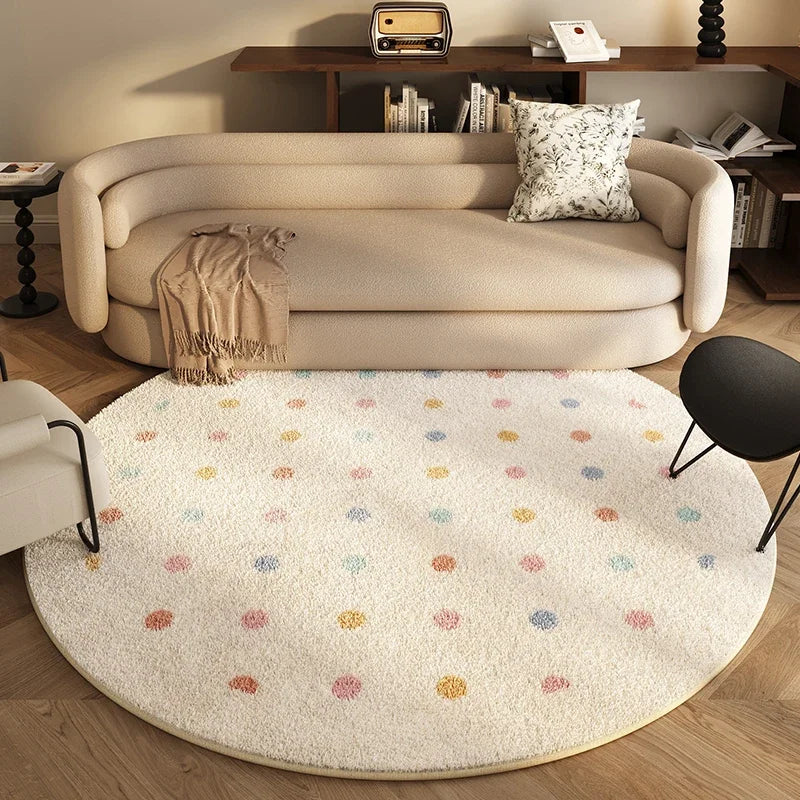 Rond Vloerkleed Babykamer - 80x80cm