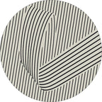 Vloerkleed Woonkamer Rond - 80cm