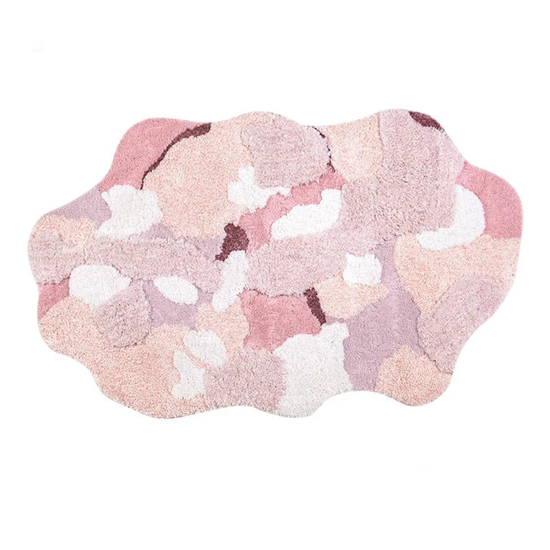 Organische Vloerkleden - Pink / 100x160cm / CHINA