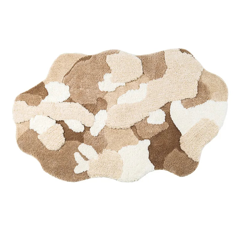 Vloerkleed Aparte Vorm - Khaki / 1250mm x 2000mm / CHINA
