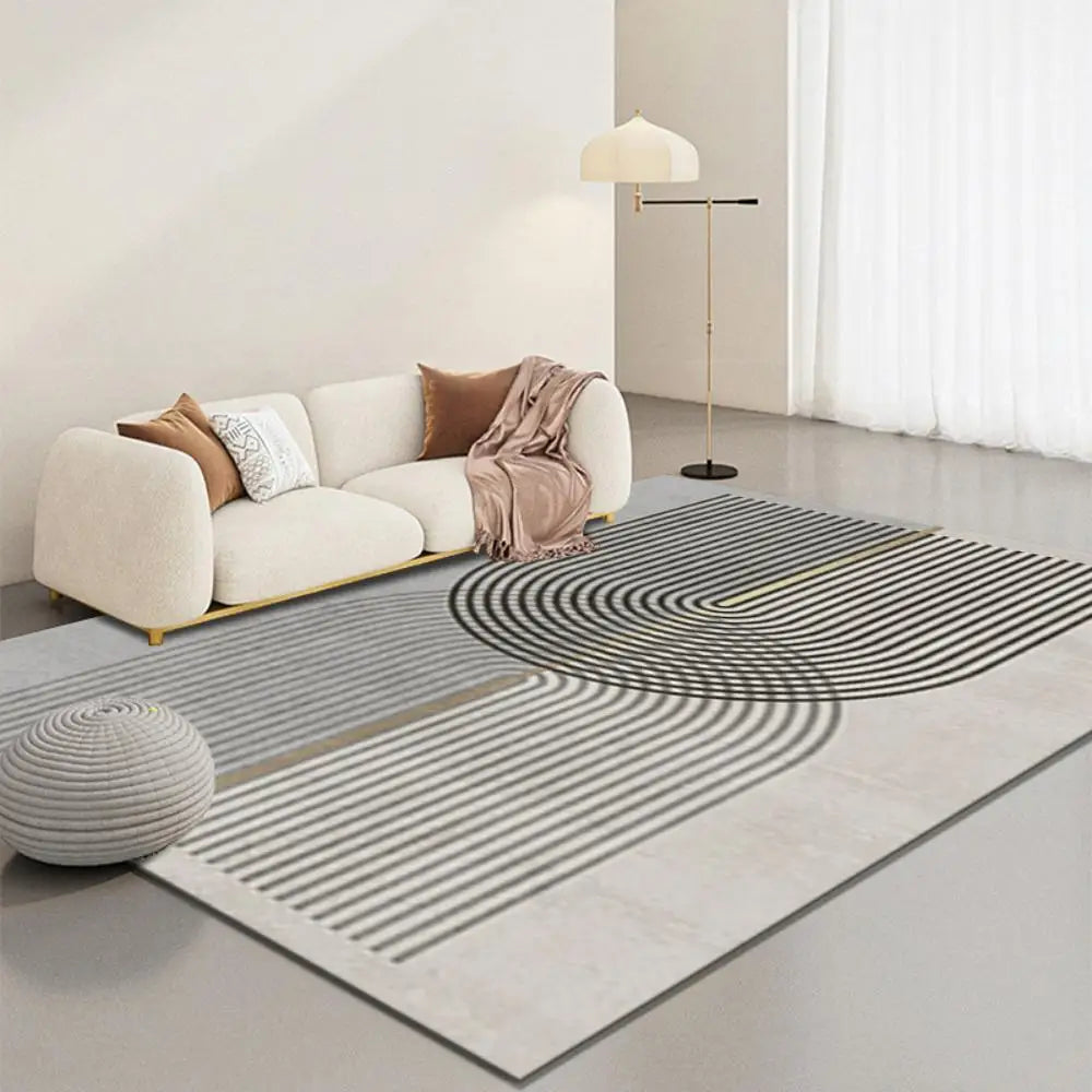 Beige Vloerkleed Scandinavisch - Light Grey / 120X160CM