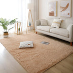 Vloerkleed Beige Hoogpolig - 40x60cm