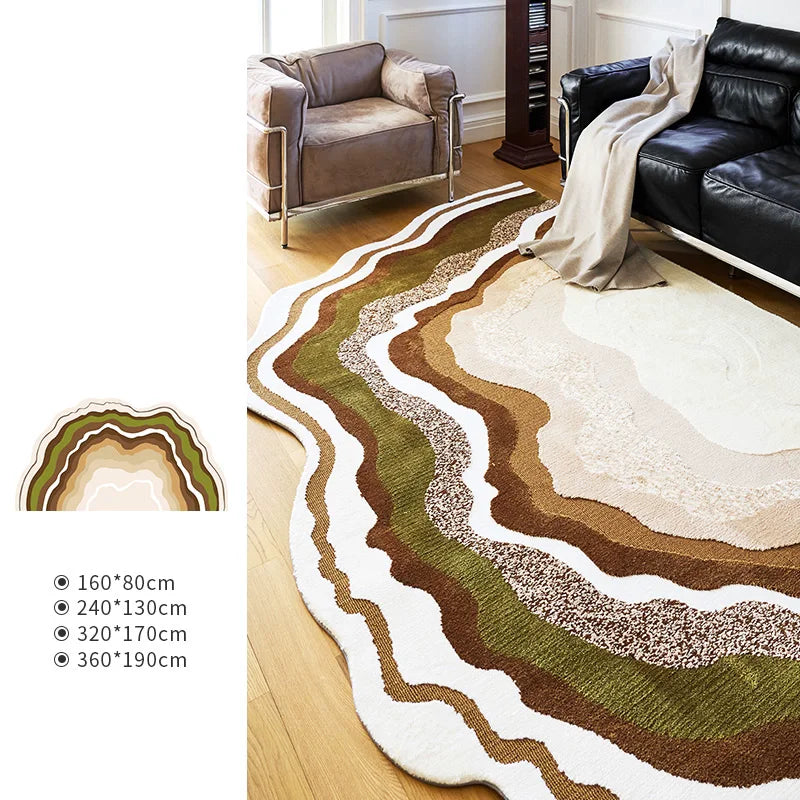 Vloerkleden Organisch - Amber / 160 X 80CM / CHINA