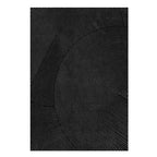 Carpet For Living Room Home Decor Modern Minimalist Black Large Area Bedroom Rug Abstract Striped Fashion Cloakroom Mat
