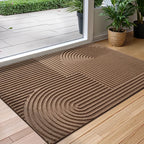 Deurmat Bruin - Arc of time - brown / 45x75cm