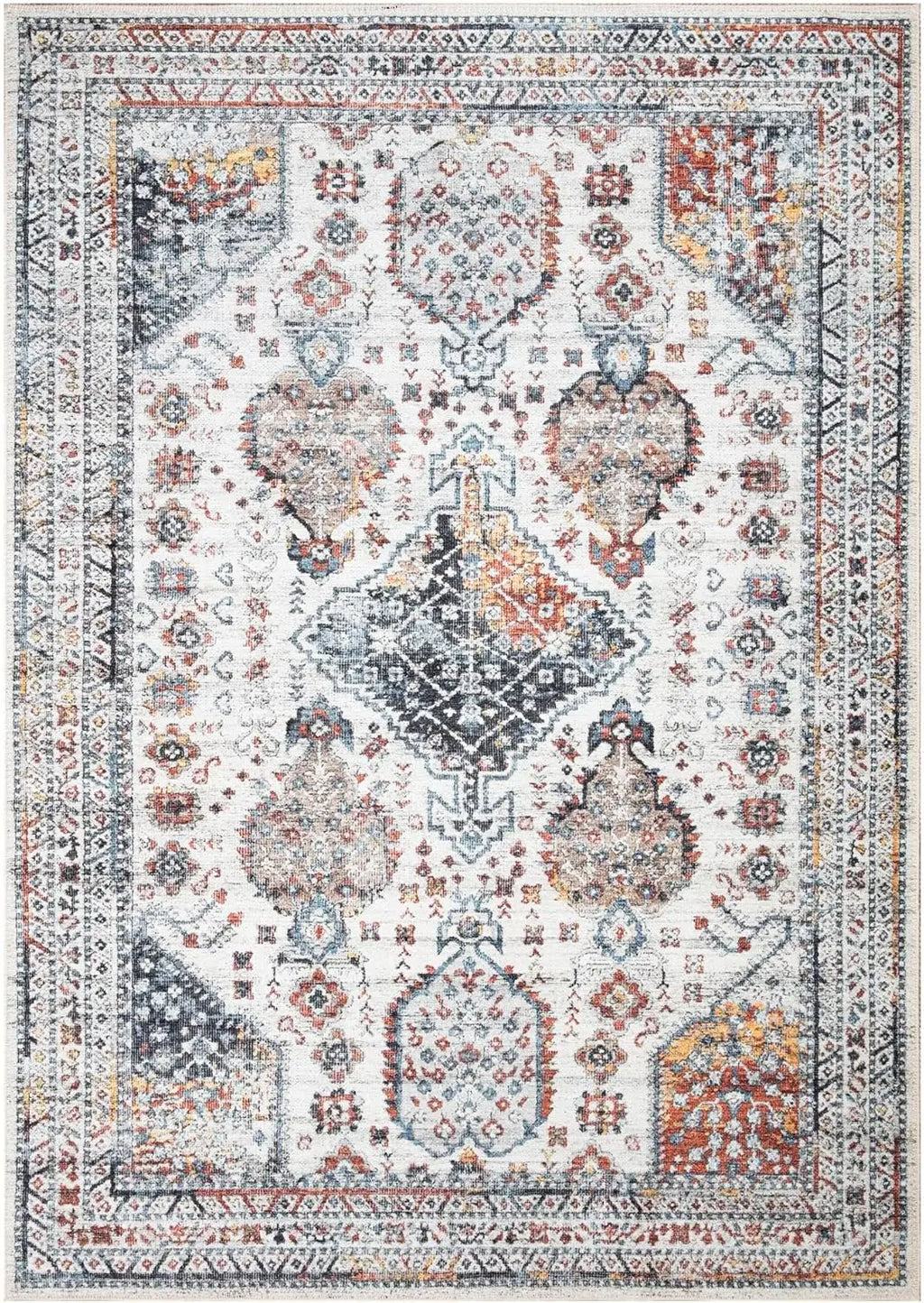 Retro Vloerkleed - 40x60cm