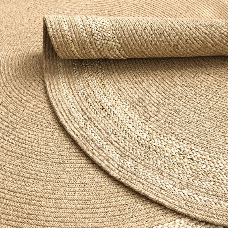 Ronde Jute Vloerkleed