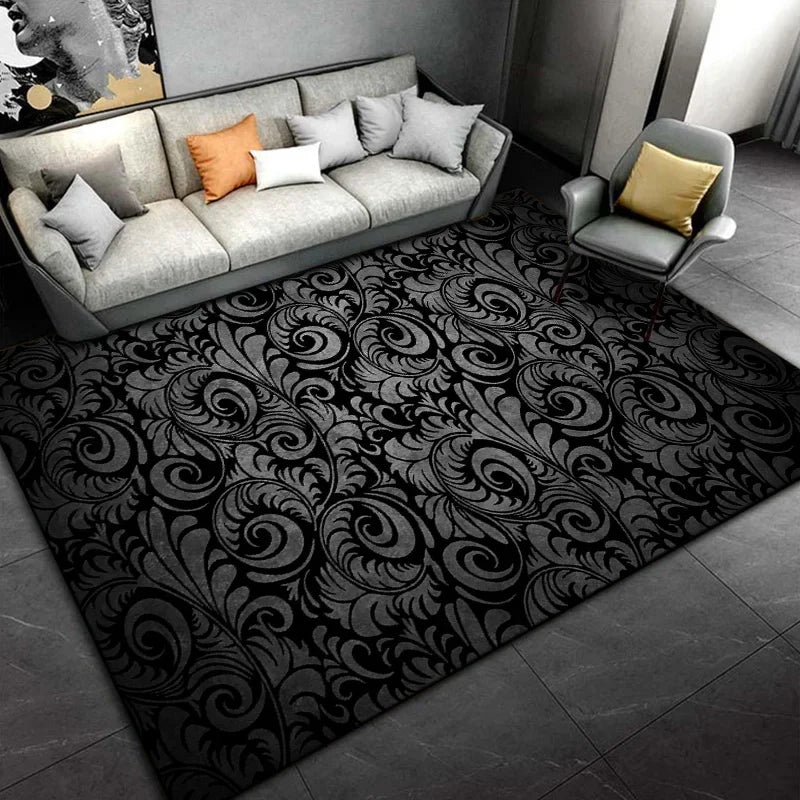 Zwarte Vloerkleden - Style G / 50x80cm (20x31in)