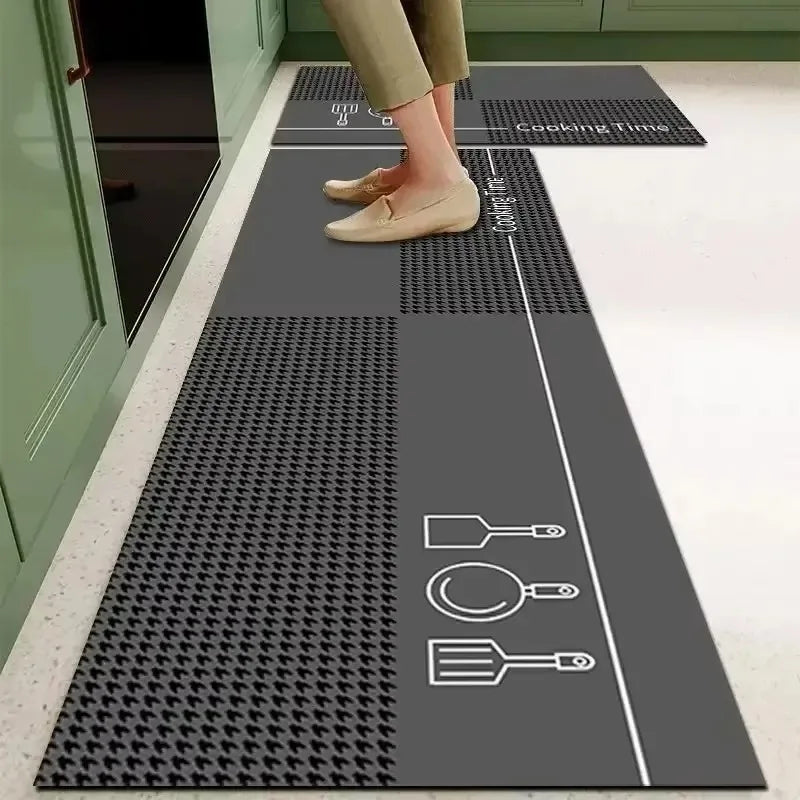 Keuken Tapijt Zwart - 40x120cm