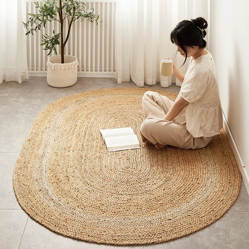 Rond Jute Vloerkleed