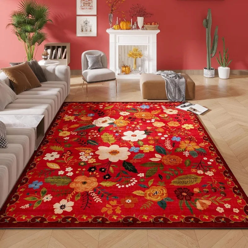 Bloemen Vloerkleed Groot - SY2145-YZ / 200x250cm
