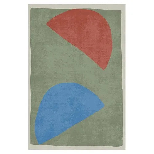 Modern Vloerkleed Groen - 6 / 80x120cm