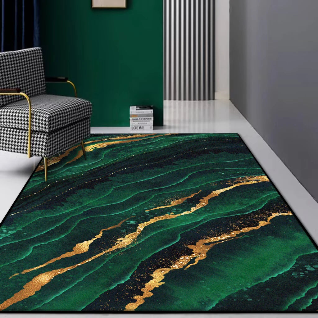 Mosgroen Vloerkleed - Flannel-11 / 1.9x2.9ft(60x90cm)