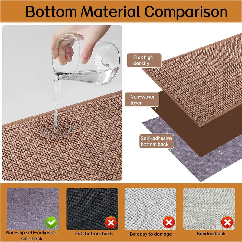 Tapijt Op de Trap - 76x20cm 5pcs