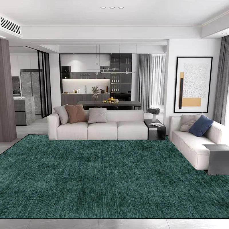 Light Luxury Minimalism Large Living Room Carpet Solid Color Home Decoration Bedroom Rug 200x300 Grey Soft Non-slip