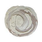 Organisch Vloerkleed Beige - LB221228R-7 / 130cm diameter / CHINA