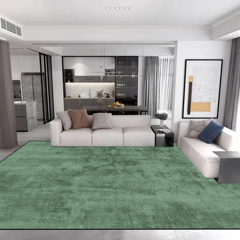 Light Luxury Minimalism Large Living Room Carpet Solid Color Home Decoration Bedroom Rug 200x300 Grey Soft Non-slip