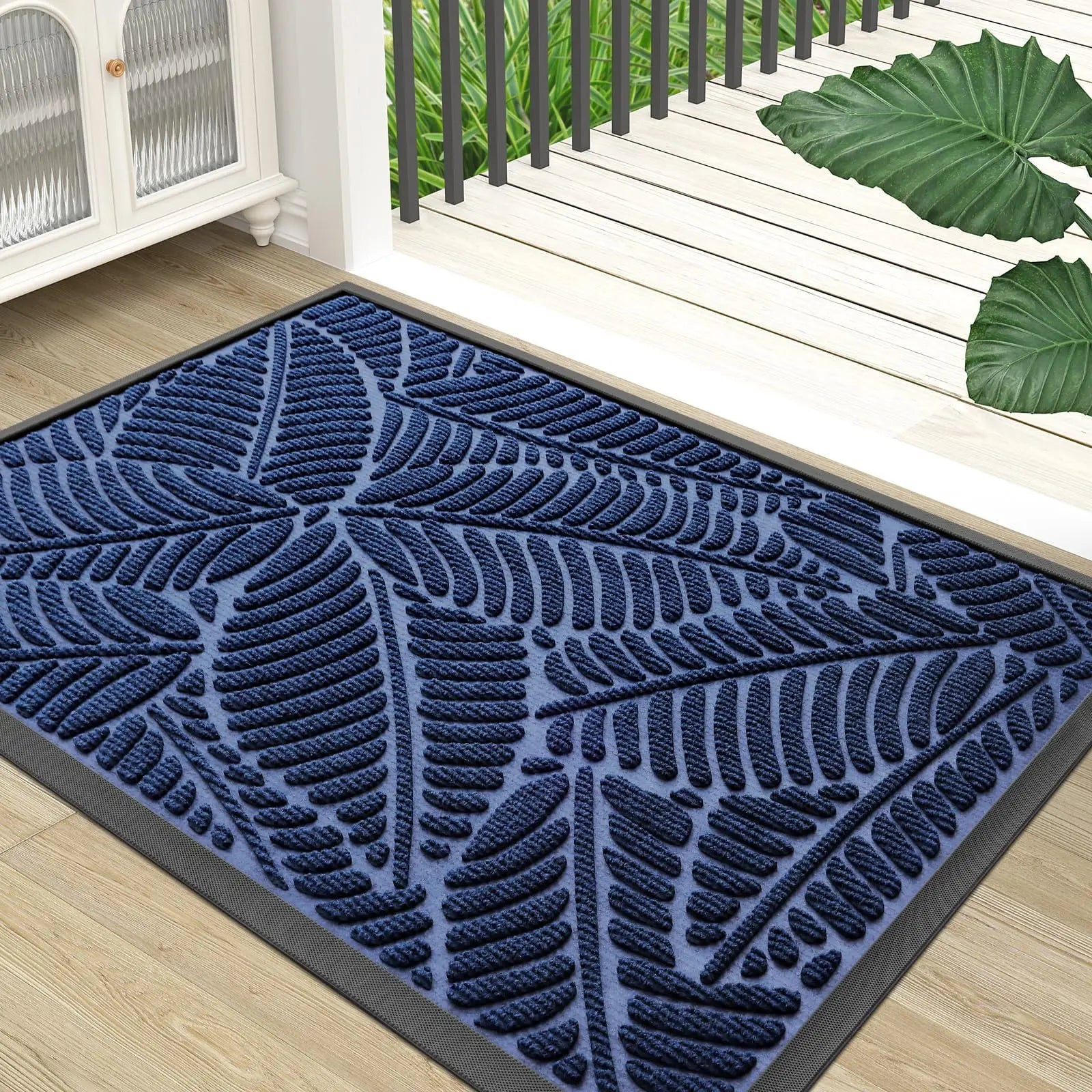 Gekleurde Deurmat - Navy Blue / 81.5x119.5cm / CHINA