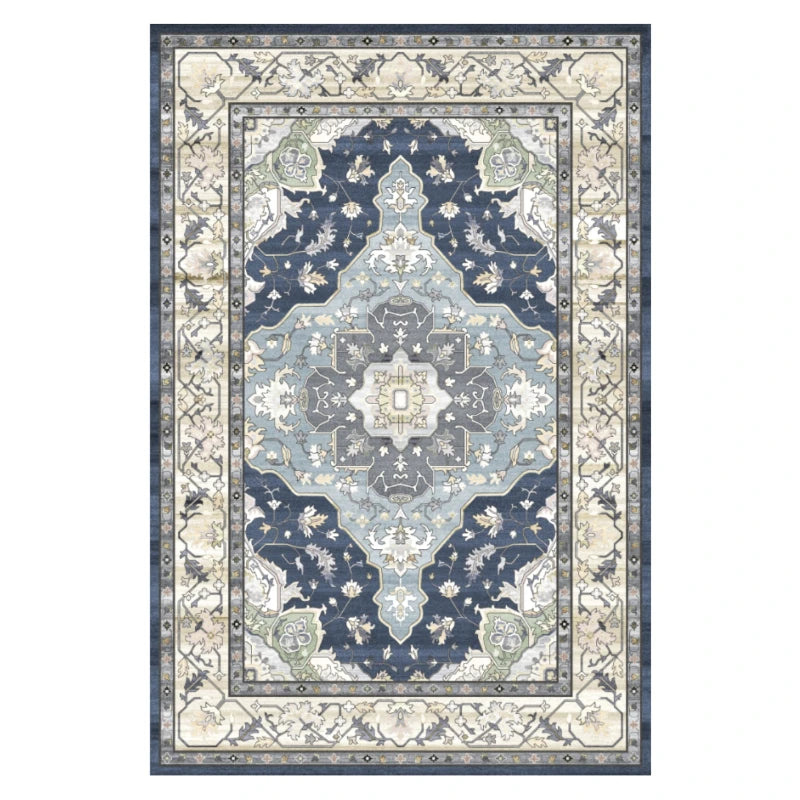 Oosters Tapijt Blauw - 80x120cm