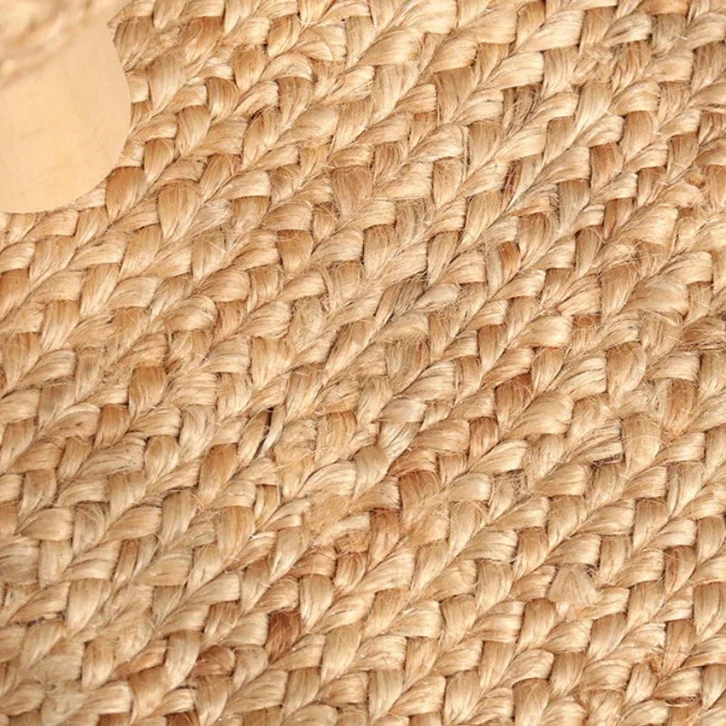 Jute Vloerkleed Ovaal